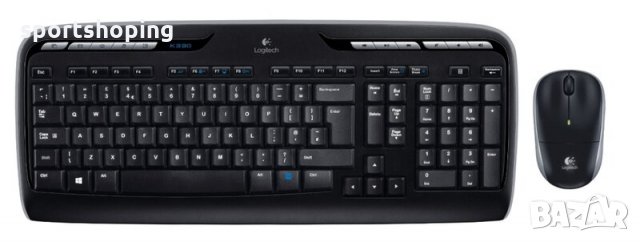  Комплект Безжични Клавиатура + Мишка Logitech MK330 