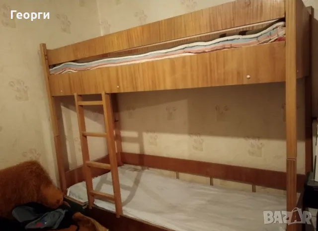 Двуетажно легло , снимка 2 - Спални и легла - 48159166