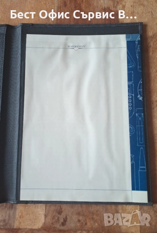 папка луксозна за документи черна Марксман Marksman Размер А4, снимка 5 - Ученически пособия, канцеларски материали - 52350269
