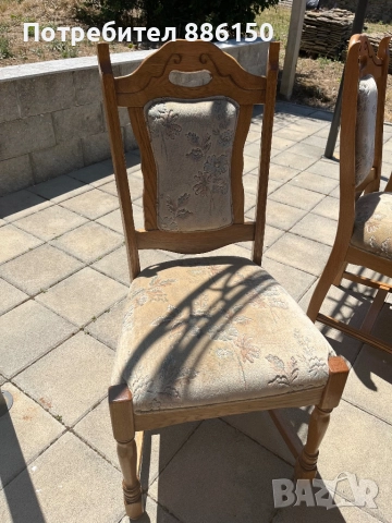 Трапезна маса със осем стола , снимка 8 - Маси - 52018023