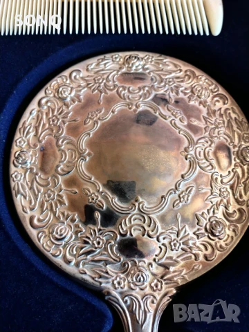 Луксозен Дамски Посребрен Комплект, снимка 6 - Други - 50597715