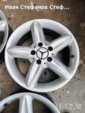 Оригинални джанти 16" от Мерцесес , снимка 7 - Гуми и джанти - 52551696
