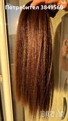 Еистеншъни / удължения за коса 100% славянска коса, снимка 4 - Аксесоари за коса - 53398651