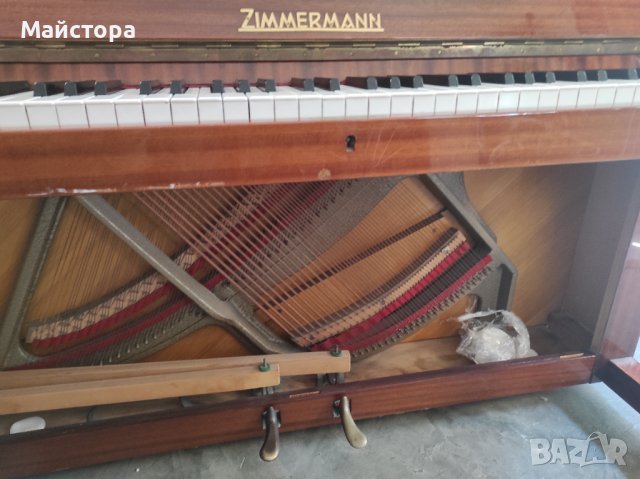Продавам немско пиано ZIMMERMAN Цимерман, снимка 5 - Пиана - 44016621