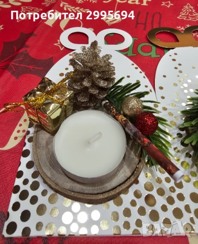 Ръчно изработен коледен подарък