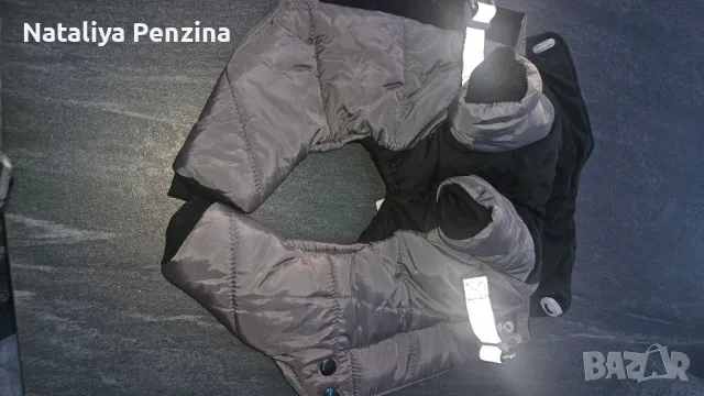 Водоустойчиво зимно топло яке за домашен любимец, размер S, снимка 10 - За кучета - 48851435