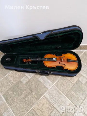 Цигулка 1/4 с калъф и колофон, снимка 2 - Струнни инструменти - 49783031