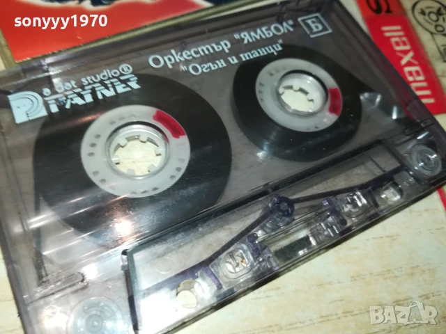 ЗАЯВЕНА-ОРКЕСТЪР ЯМБОЛ-ОРИГИНАЛНА КАСЕТА 1408251034, снимка 17 - Аудио касети - 51362368