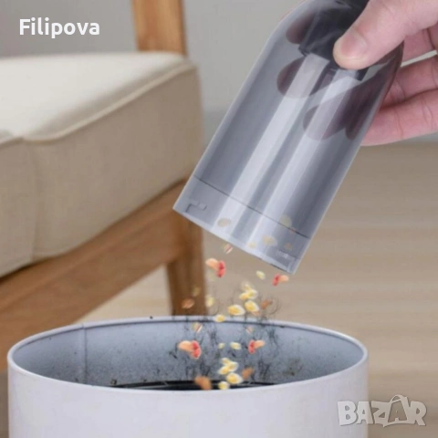 Преносима мини прахосмукачка за кола и дома 2в1, снимка 2 - Прахосмукачки - 53575933