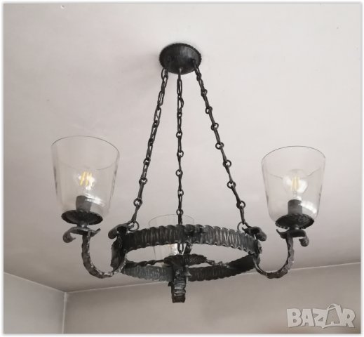 Полилеи от ковано желязо, снимка 3 - Полилеи - 36342086