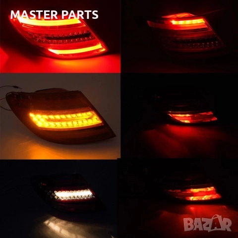 LED задни светлини W204 Седан (2007-2014) - Facelift дизайн. НОВИ !, снимка 2 - Части - 51702472