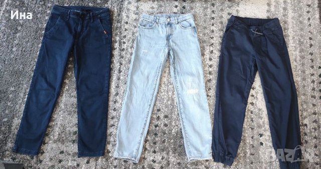 Zara, HM & Waikiki -  дънки и панталони р-р 140 см., снимка 1 - Детски панталони и дънки - 37378657