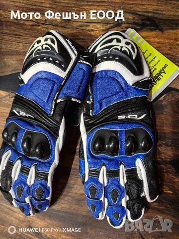 Кожени МОТО Ръкавици BERIK SPA Размер М, снимка 3 - Аксесоари и консумативи - 51098345