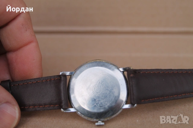 Швейцарски мъжки часовник ''Enicar" /калибър 1292 17 камъка/, снимка 5 - Мъжки - 53444647