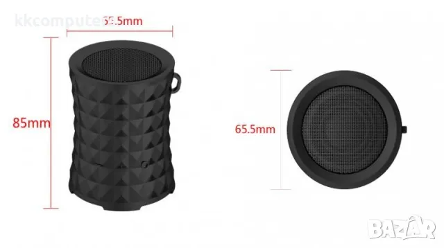 Aibimy MY216BT Bluetooth тон колонка / Зелен / Баркод : 2403181, снимка 3 - Резервни части за телефони - 47589349