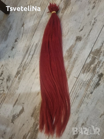 Кератинови кичури, Естествена коса, снимка 4 - Аксесоари за коса - 53309806