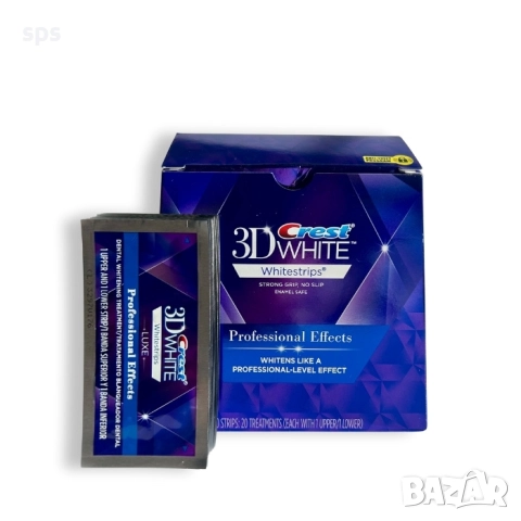 Избелващи ленти CREST 3D Whitestrips Professional Effects - Оригинални американски