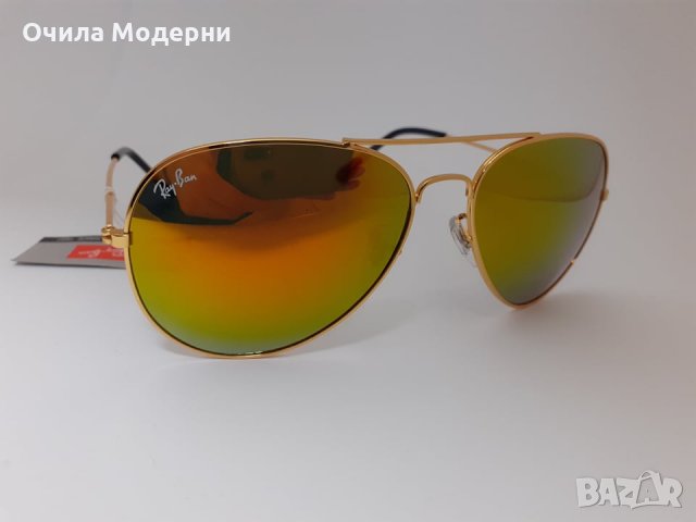 Очила Модерни 5- унисекс слънчеви очила,авиатор-огледални., снимка 3 - Слънчеви и диоптрични очила - 28719941