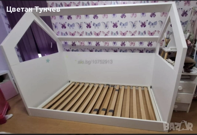 Детско легло монтесори