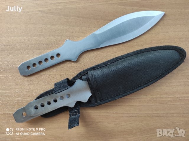 Ножове за хвърляне / 26 см, 147 грама / , снимка 5 - Ножове - 30108179