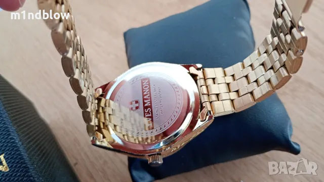 Часовник Yves Manon, снимка 3 - Мъжки - 47842769