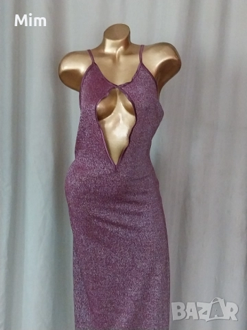 XS/S Черна,и бордо дълги рокли , снимка 7 - Рокли - 52339007