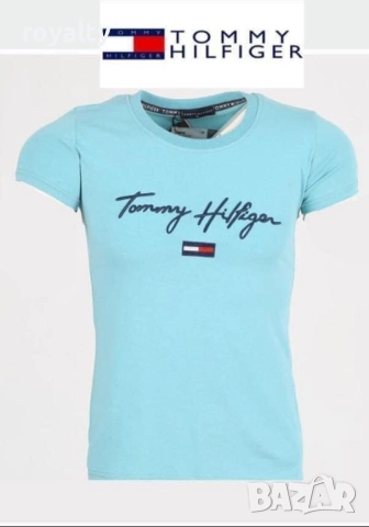 Tommy Hilfiger Дамски Тениски Различни Цветове , снимка 4 - Тениски - 52560899