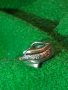 СРЕБЪРНА ВИНТИДЖ АРТ СКЪПОЦЕННА ОБЕЦА СРЕБРО 925 с ФАСЕТИРАНИ ЦИРКОНИ 25831, снимка 12