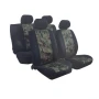 Тапицерия за автомобил, 1+1  6части и 10 части, Камуфлаж сив или зелен, снимка 5