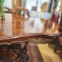 Антикварна маса в стил Луи Филип с масивна дърворезба, снимка 5