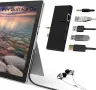 5 в 1 докинг станция Surface Go 3/Go 2/Go, Surface Go, USB C хъб,4K HDMI, 1000M RJ45 Ethernet, 2 USB, снимка 1