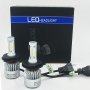 Комплект led лед диодни крушки за фарове Automat, H4 , 36w , 16000lm 12/24V, снимка 2