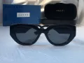 GUCCI с лого 1:1 дамски слънчеви очила котка 2 цвята, снимка 7