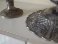 Метална ваза + купа от Германия, снимка 14