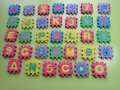Образователни играчки - кубче и кофички с форми и цветове, пъзел с букви и цифри, снимка 3