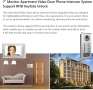 AMOCAM 3-инчова видеодомофонна система за апартаменти, снимка 2