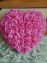 Сърце от вечни рози , снимка 1 - Подаръци за жени - 44087308
