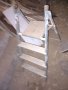 малка стара стълба на 3 нива, снимка 1 - Строителни материали - 43746031