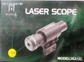 Подвесен лазер, червен за пушка LASER SCOPE HJ-11, снимка 1