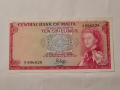 SCARCE. MALTA 🇲🇹 10 SHILLINGS 1967, снимка 1