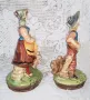 Две старинни керамични статуетки , снимка 2
