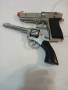 стари метални пистолети играчки, снимка 2