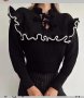 Стилна блуза плетиво Лилия  3цвята  , снимка 1 - Блузи с дълъг ръкав и пуловери - 43264769