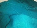 💚👠💚Дамска стилна и топла блуза "MISS TWO" с коланче в цвят тюркоаз-С,М,Л,ХЛ💚, снимка 6