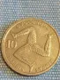  Монета 10 пенса 1992г. остров Ман кралица Елизабет втора 49547, снимка 2