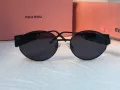Miu 2024 дамски слънчеви очила елипса кръгли овални 4 цвята, снимка 15
