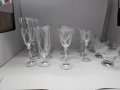 Bohemia, серия Angela кристалин. Общо са 5 модела по 4 броя чаши. Общо 20 броя чаши. , снимка 7