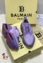 Balmain лилави дамски маратонки , снимка 2
