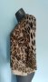 Еластична блузка тип туника в леопардова шарка "Canda" by C&A / голям размер , снимка 4