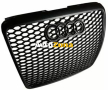 Предна решетка за Audi A6 4F 4F2 C6 (2004-2011) RS Дизайн Черно, снимка 7